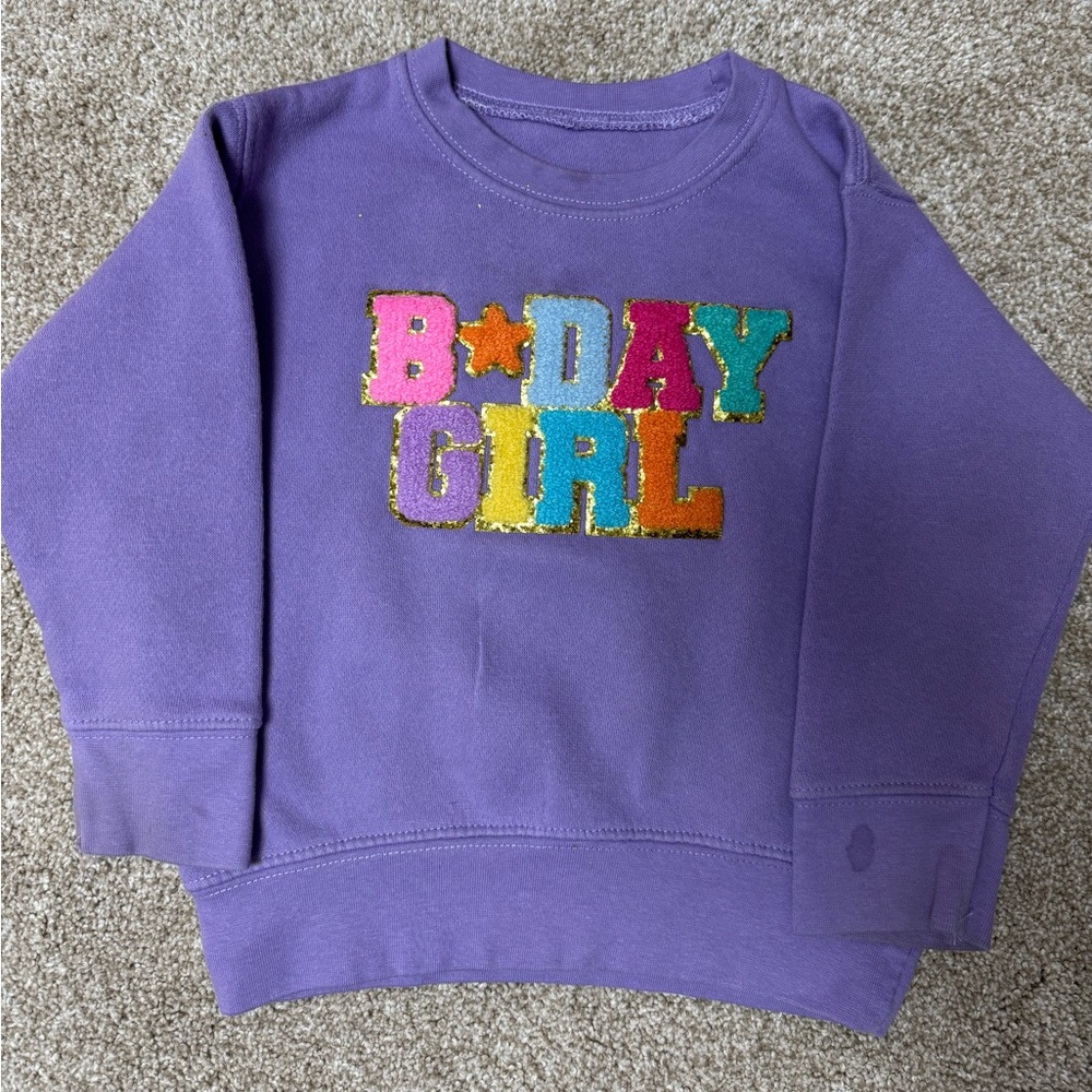 Bday Girl Sweatshirt